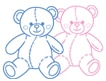 Coloured Bear